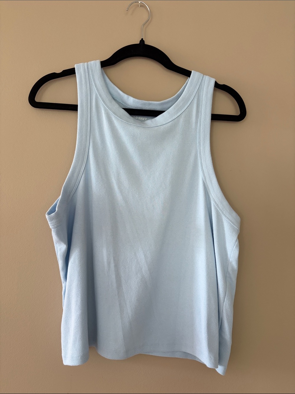 Old Navy Light Blue Women's Ribbed Tank Top